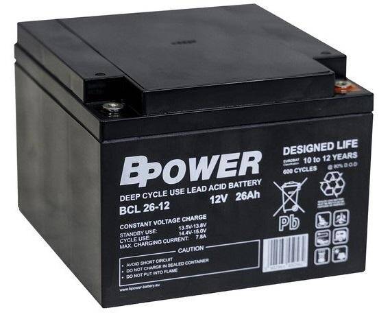 Akumulator  26AH/12V BCL26-12 AGM BPower