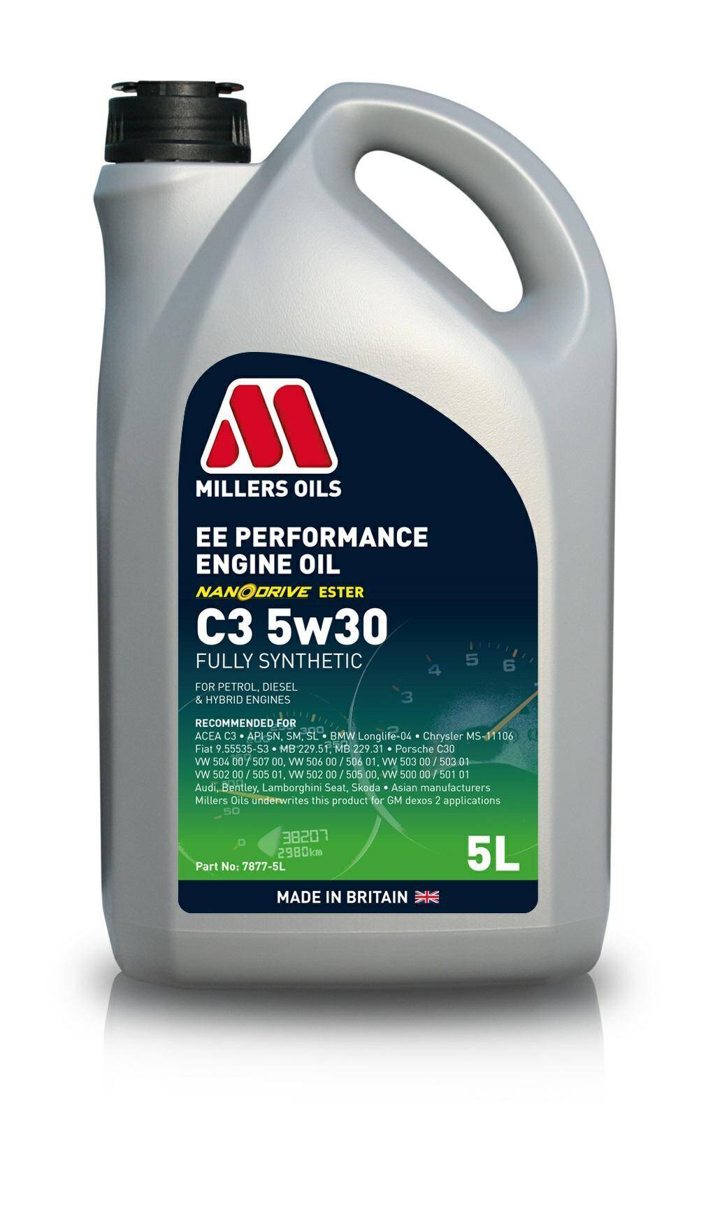 Millers Oils EE Performance C3 5w30  5L