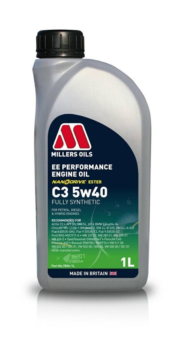 Millers Oils EE Performance C3 5w40   1L