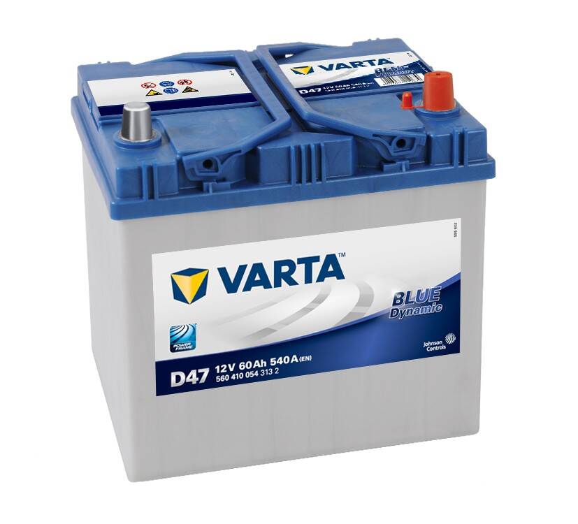 Akumulator  60AH/540A P+ VARTA D47 Blue