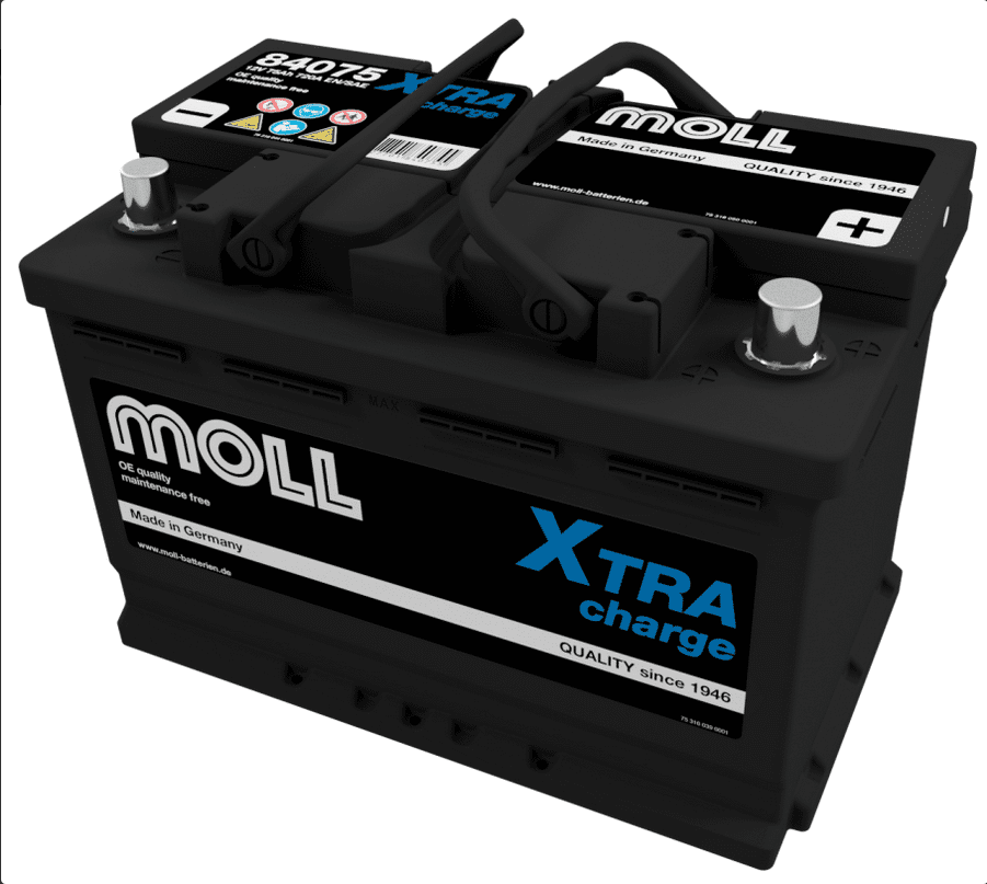 Akumulator  75AH/720A P+ MOLL XtraCharge