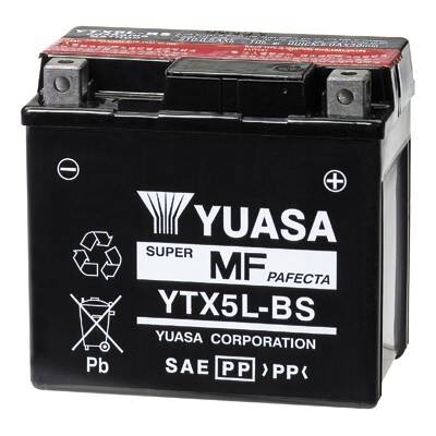 Akumulator   4Ah/80A P+ YUASA YTX5L-BS