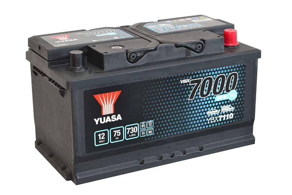 Akumulator  75AH/730A P+  YUASA EFB L4B