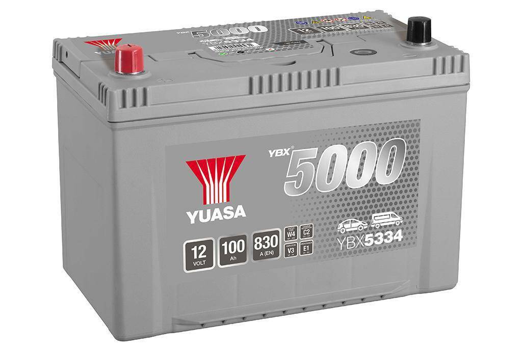 Akumulator 100AH/830A L+ YUASA YBX5334
