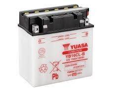 Akumulator  20Ah/215A P+ YUASA YB16CL-B