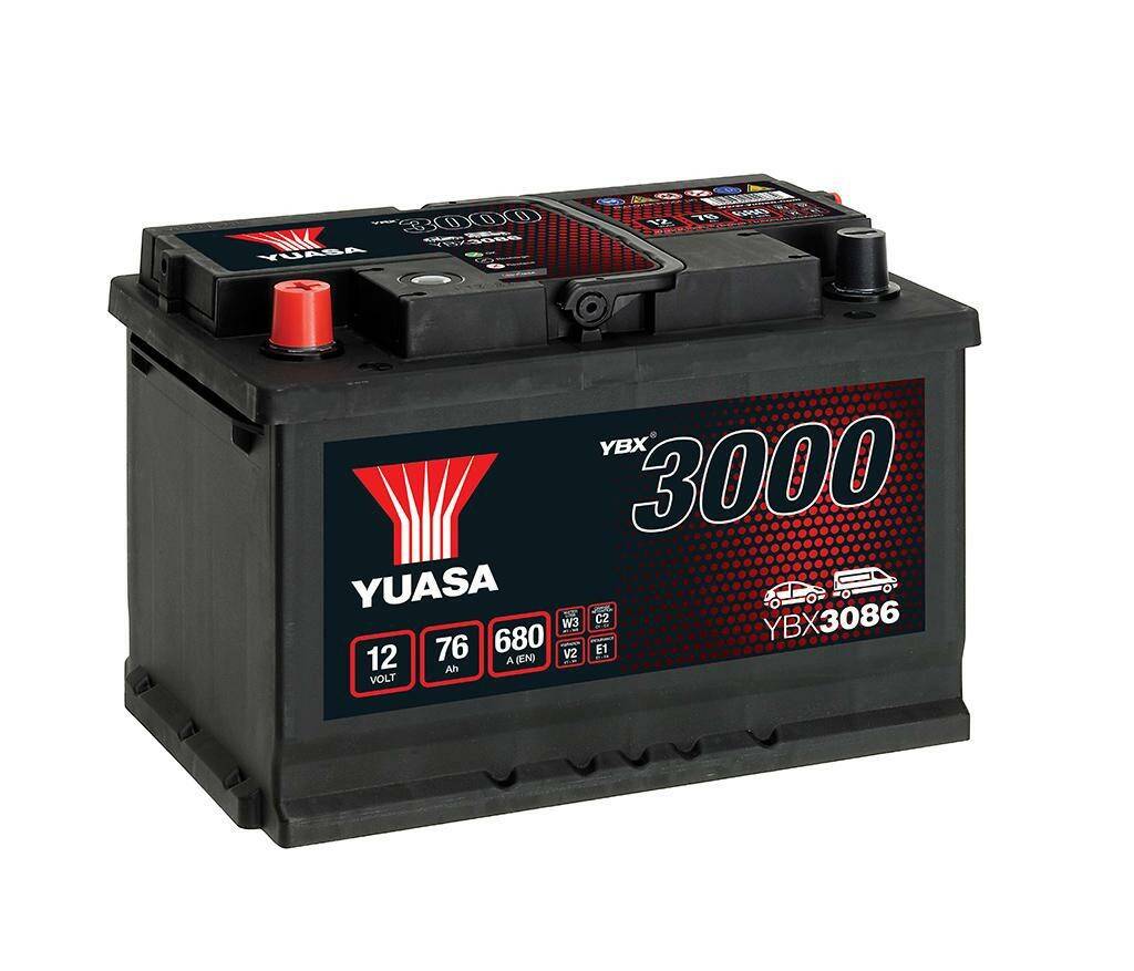 Akumulator  76AH/680A L+ YUASA YBX3086