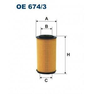 FILTRON Filtr oleju OE674/3