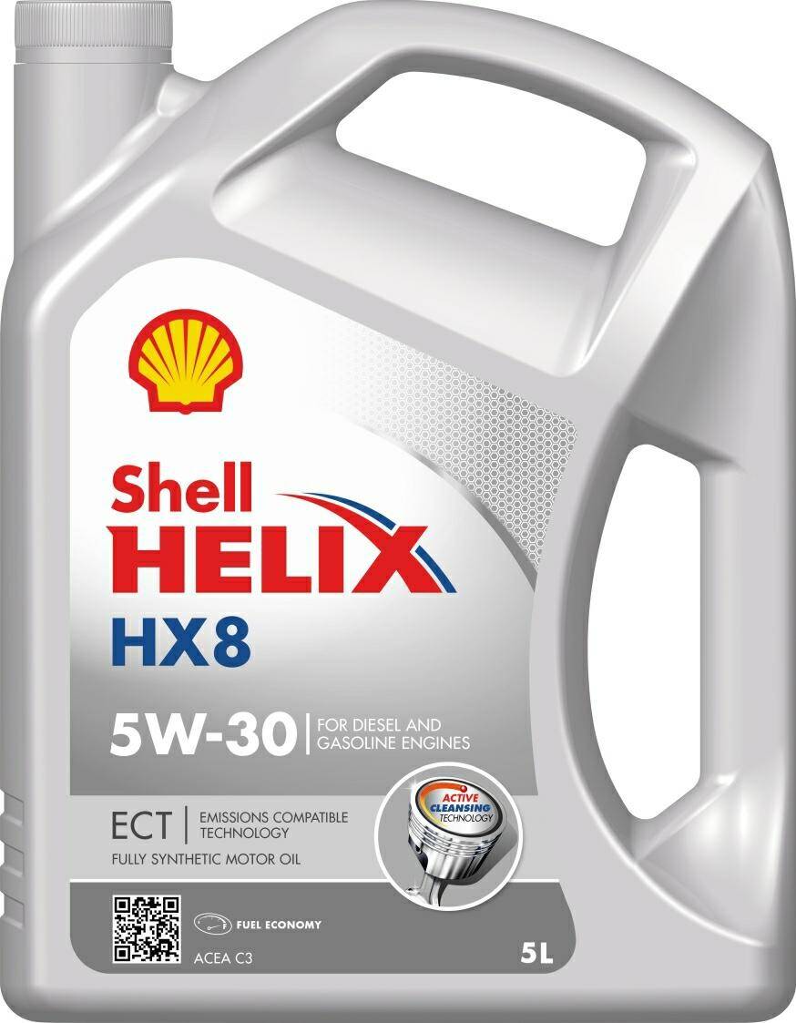 Shell Helix ECT HX8 5w30 C3     5L VAG