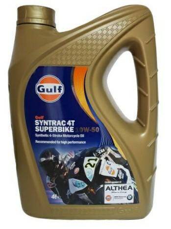 Gulf Syntrac 4T Superbike 10w50 4L