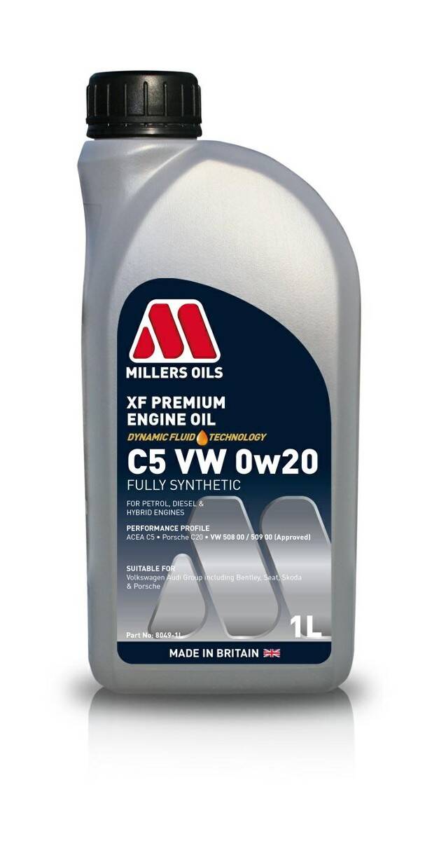 Millers Oils XF Premium C5 VW 0w20 1L
