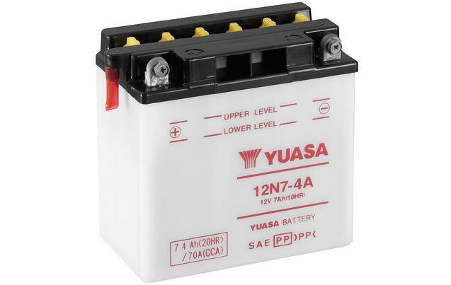 Akumulator   7Ah/70A L+ YUASA 12N7-4A