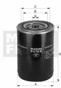 MANN Filtr hydrauliczny W1374/2
