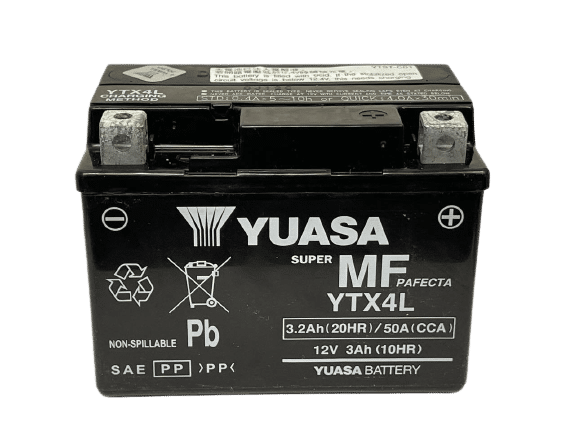 Akumulator   3,0Ah/50A P+ YUASA YTX4L-BS