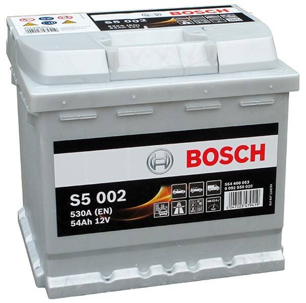 Akumulator  54AH/530A P+ BOSCH S5002 L1A