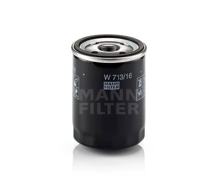 MANN Filtr oleju W713/16 (Zdjęcie 2)
