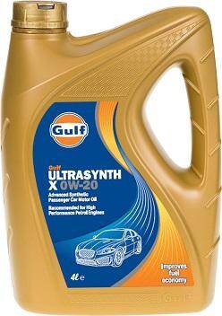 Gulf Ultrasynth X 0w20   4L olej