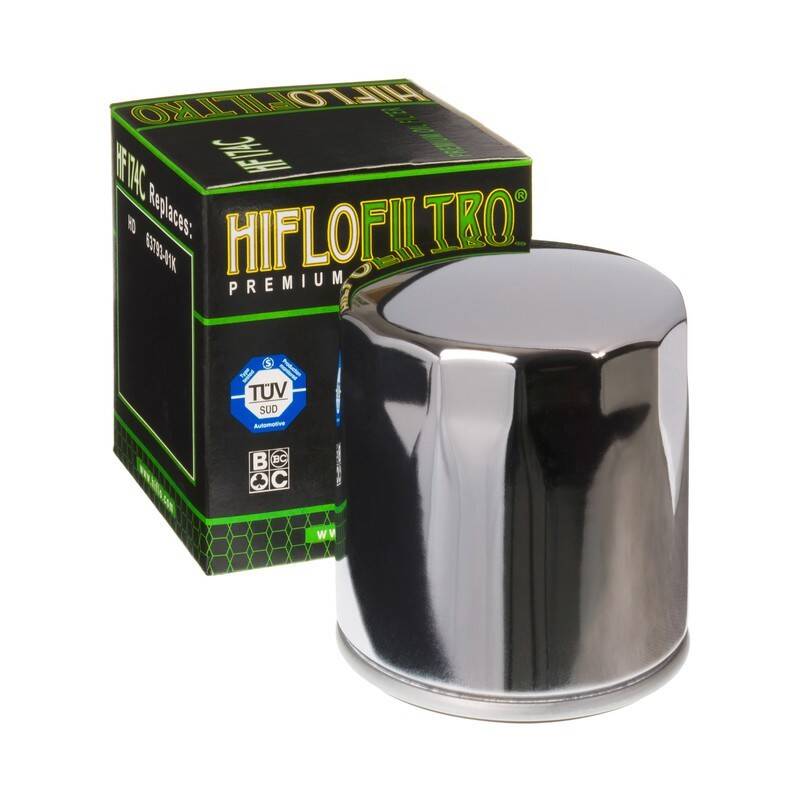 HIFLO Filtr oleju HF174C chrom