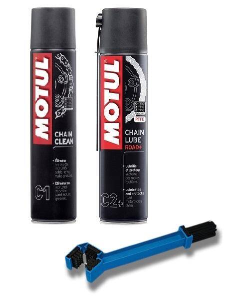 Motul C1 Chain Clean & C2+ Lube Road
