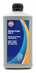 Gulf Brake Fluid DOT4   1L syntetyczny