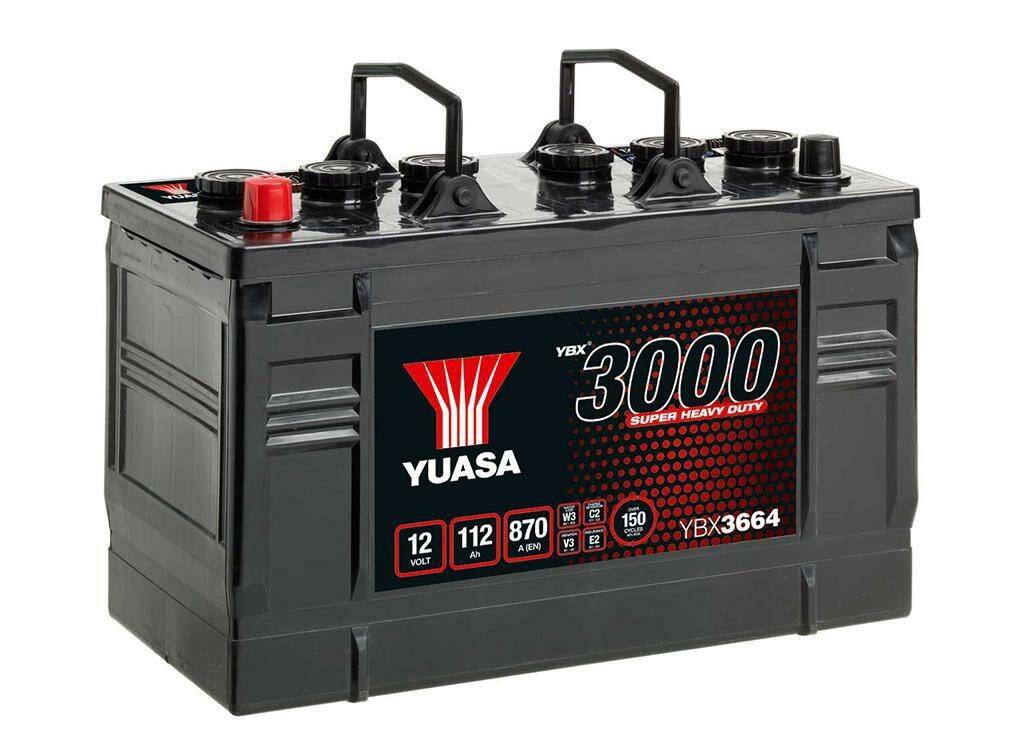 Akumulator 112AH/870A L+ YUASA YBX3664