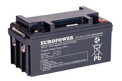 Akumulator  65Ah/12V EPS65-12 EUROPOWER