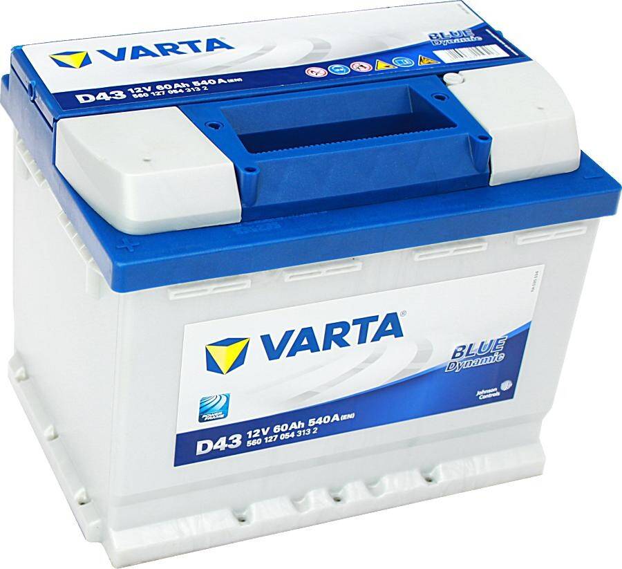 Akumulator  60AH/540A L+ VARTA D43 Blue
