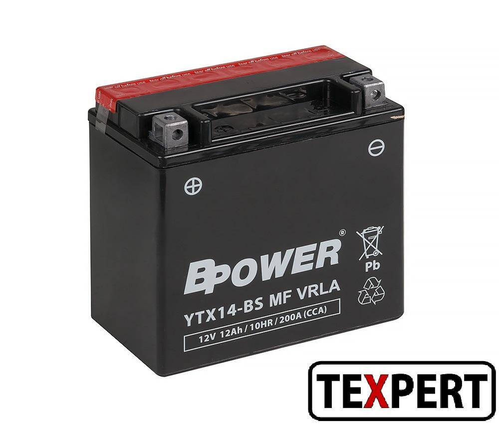 Akumulator 12Ah/200A L+ BP YTX14-BS