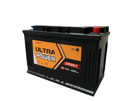 Akumulator 125AH/1000A P+ ULTRA POWER
