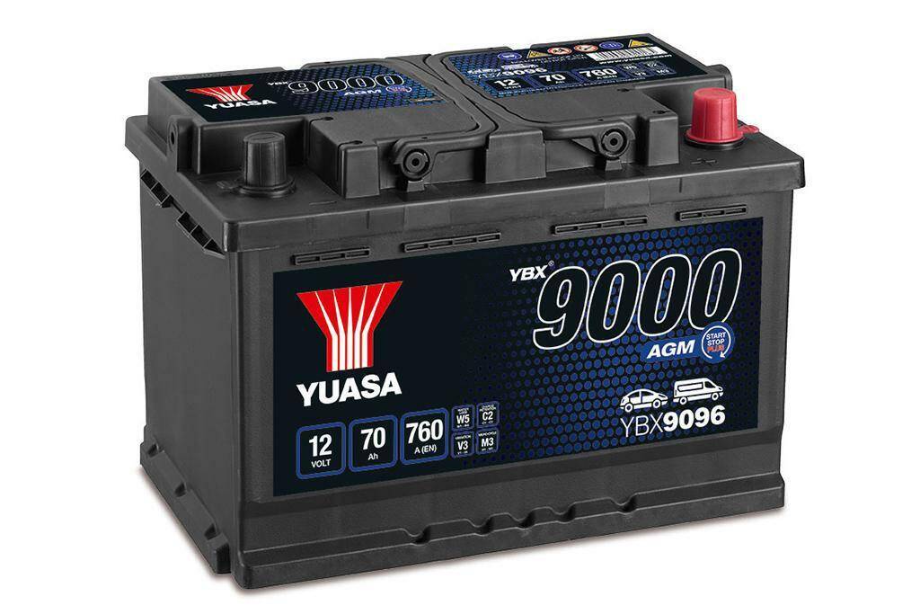 Akumulator  70AH/760A P+ YUASA AGM L3A