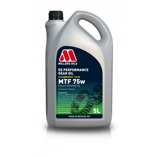 Millers Oils EE Performance MTF 75w 5L