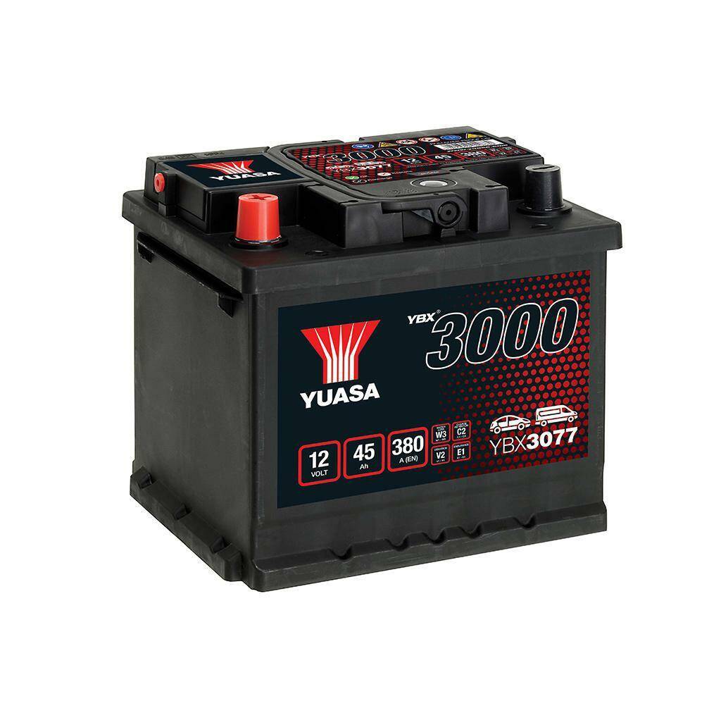 Akumulator  45AH/380A L+ YUASA YBX3077