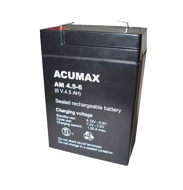 Akumulator   4,5AH/6V AM4,5-6  ACUMAX