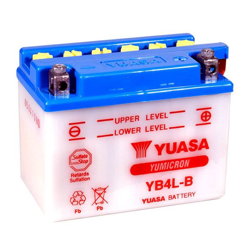 Akumulator   4Ah/45A P+ YUASA YB4L-B
