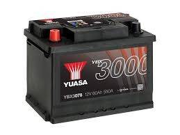Akumulator  62AH/550A L+ YUASA YBX3078