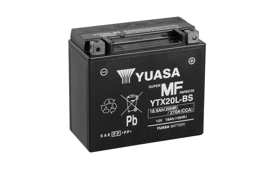 Akumulator  18Ah/270A P+ YUASA YTX20L-BS
