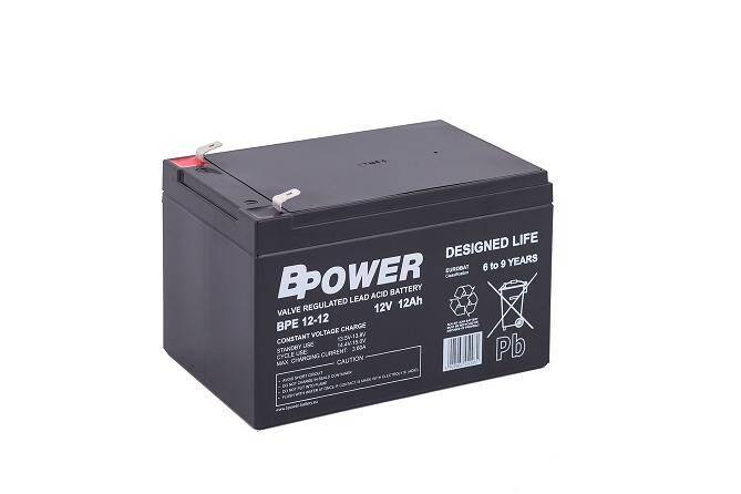 Akumulator  12AH/12V BPE12-12 T1 BPOWER