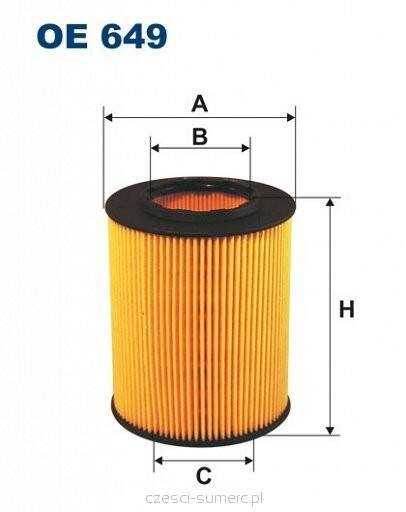 FILTRON Filtr oleju OE649/9