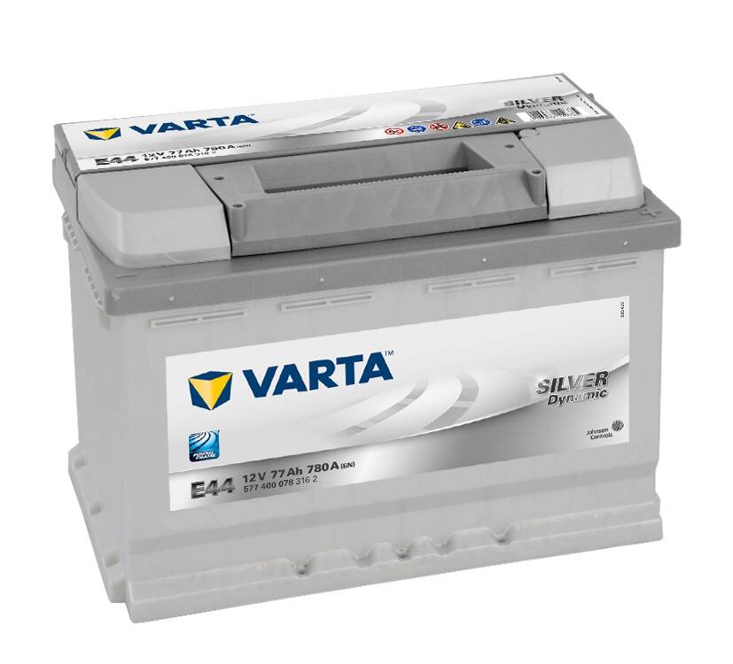 Akumulator  77AH/780A P+ VARTA E44 Silve