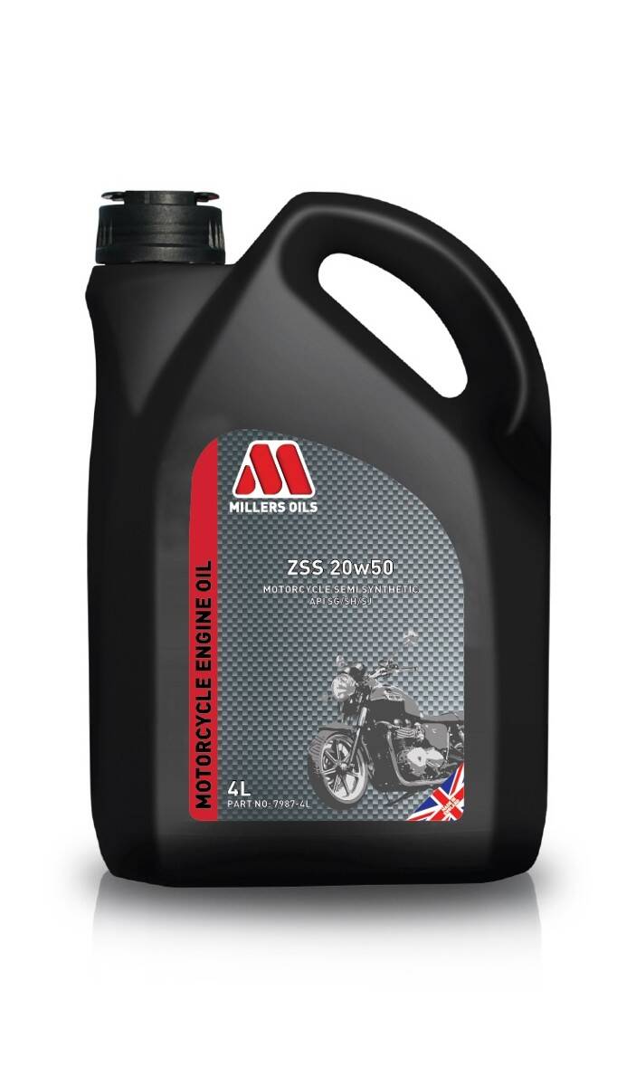 Millers Oils Motorcycle ZSS 20w50 4T 4L