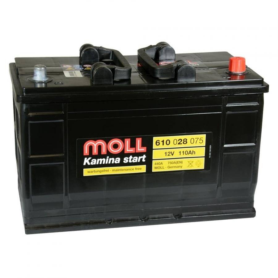 Akumulator 110AH/750A P+ MOLL KAMINA