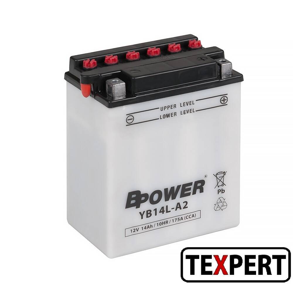 Akumulator  14Ah/175A P+ BPOWER YB14L-A2