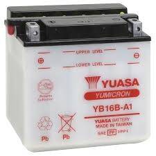 Akumulator  16Ah/207A L+ YUASA YB16B-A1
