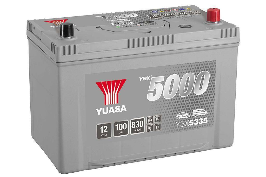 Akumulator 100AH/830A P+ YUASA YBX5335