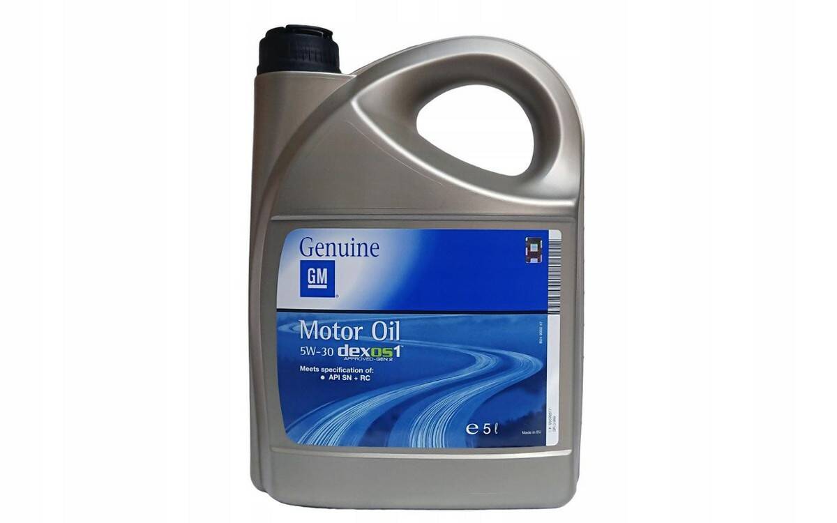 GM Motor Oil dexos1 gen2 5W30 5L olej