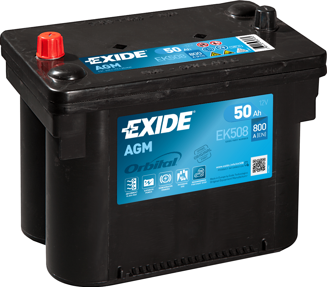 Akumulator  50AH/800A EXIDE EK508 AGM