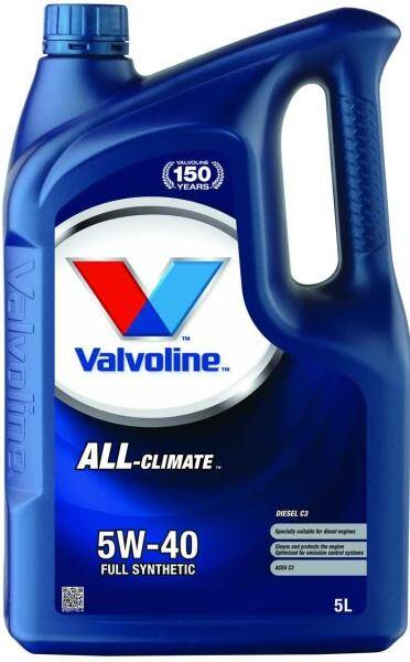 Valvoline All Climate 5w40  5L
