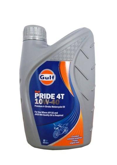 Gulf Pride 4T 10w40 1L  Półsyntetyczny