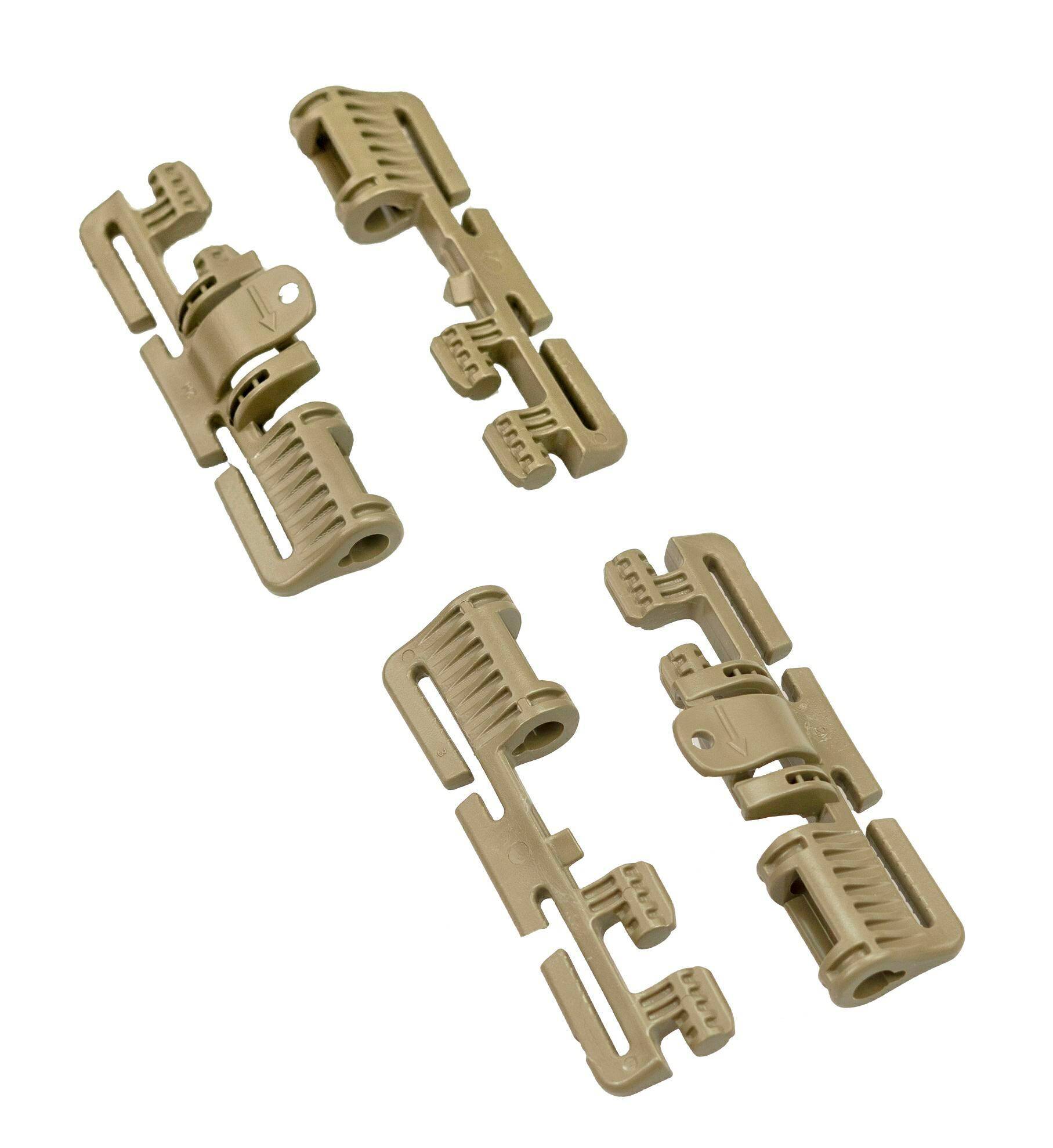 ROC Service Buckles TAN 80mm R+L