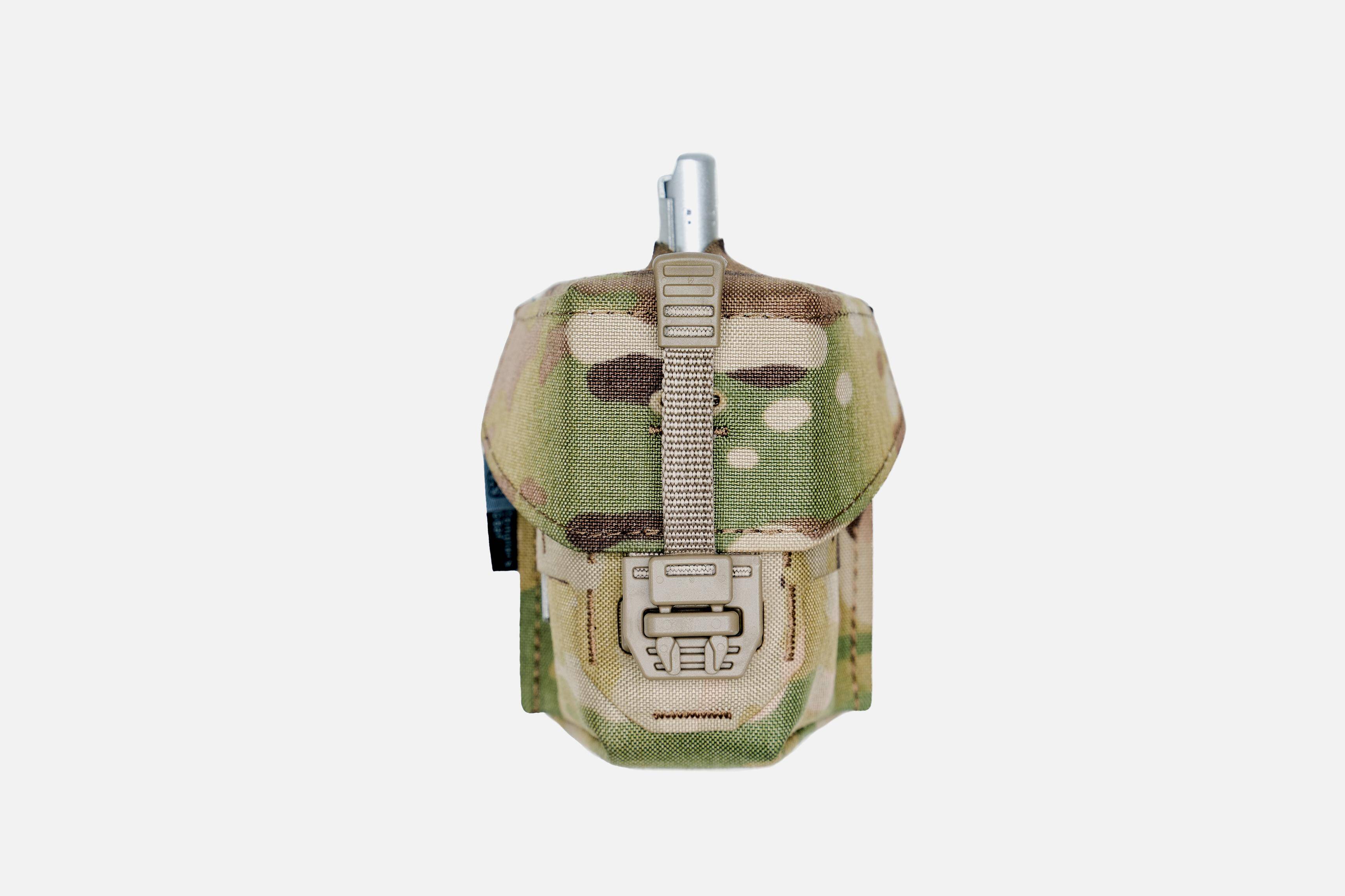Frag Grenade Pouch FULL FLAP QR Desert