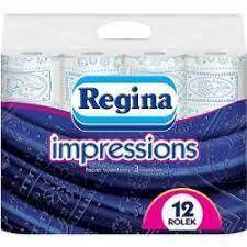 Regina Papier toaletowy Impressions 3 warstwy 12 rolek
